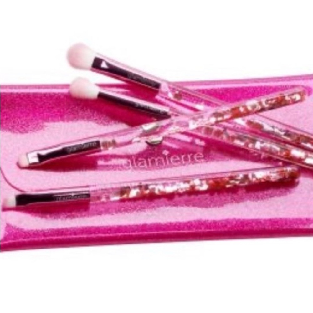 Glamiere Pink Makeup Brush Set